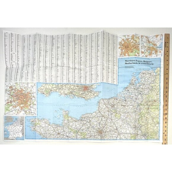 2006-2007 AAA France & Benelux Countries Travel Transportation Street MAP *Read* - Picture 5 of 5